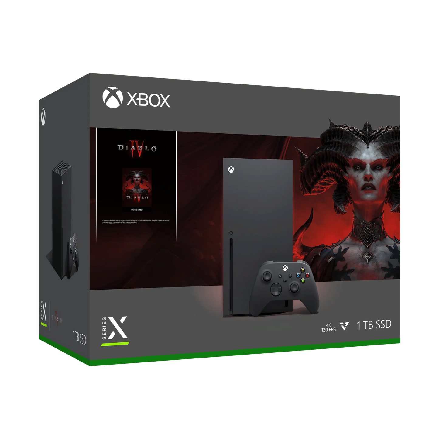 Xbox X1TB Console Diablo IV Bundle Black