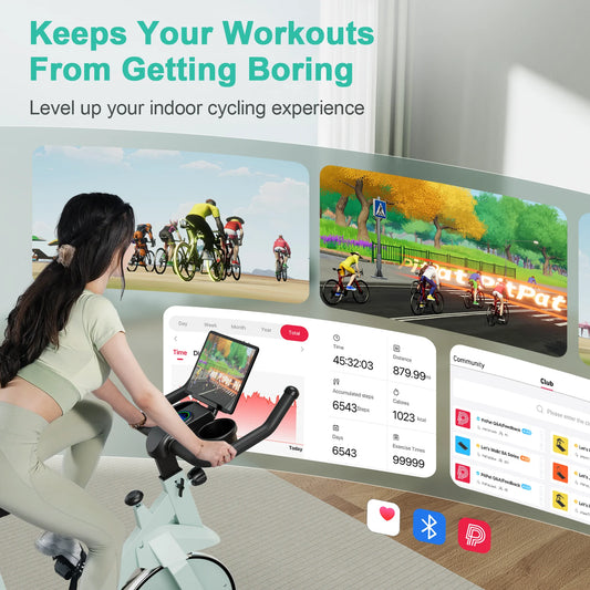 Superun Exercise Bike 32-Level Magnetic Resistance