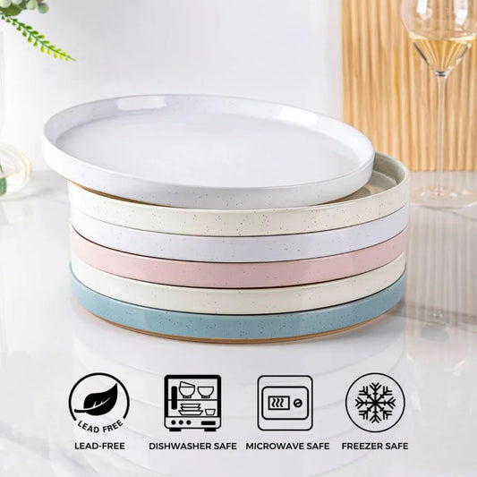 Ceramic Dinnerware Handpainted Stoneware Plates And Bowls