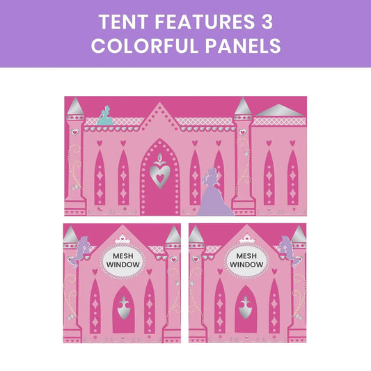 Princess Loft Bed Tent For Kids