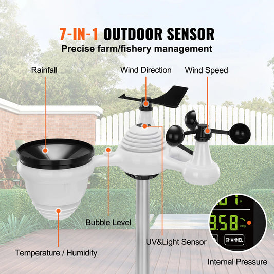 7-in-1 Wireless Weather Station