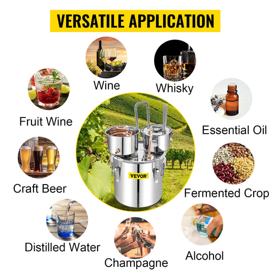 50L Alcohol Water Distiller
