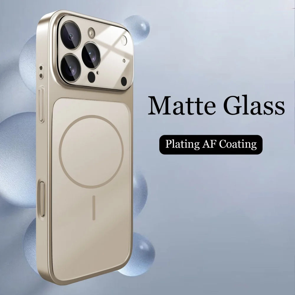 Original Glass Nano Scrub Case For iPhone