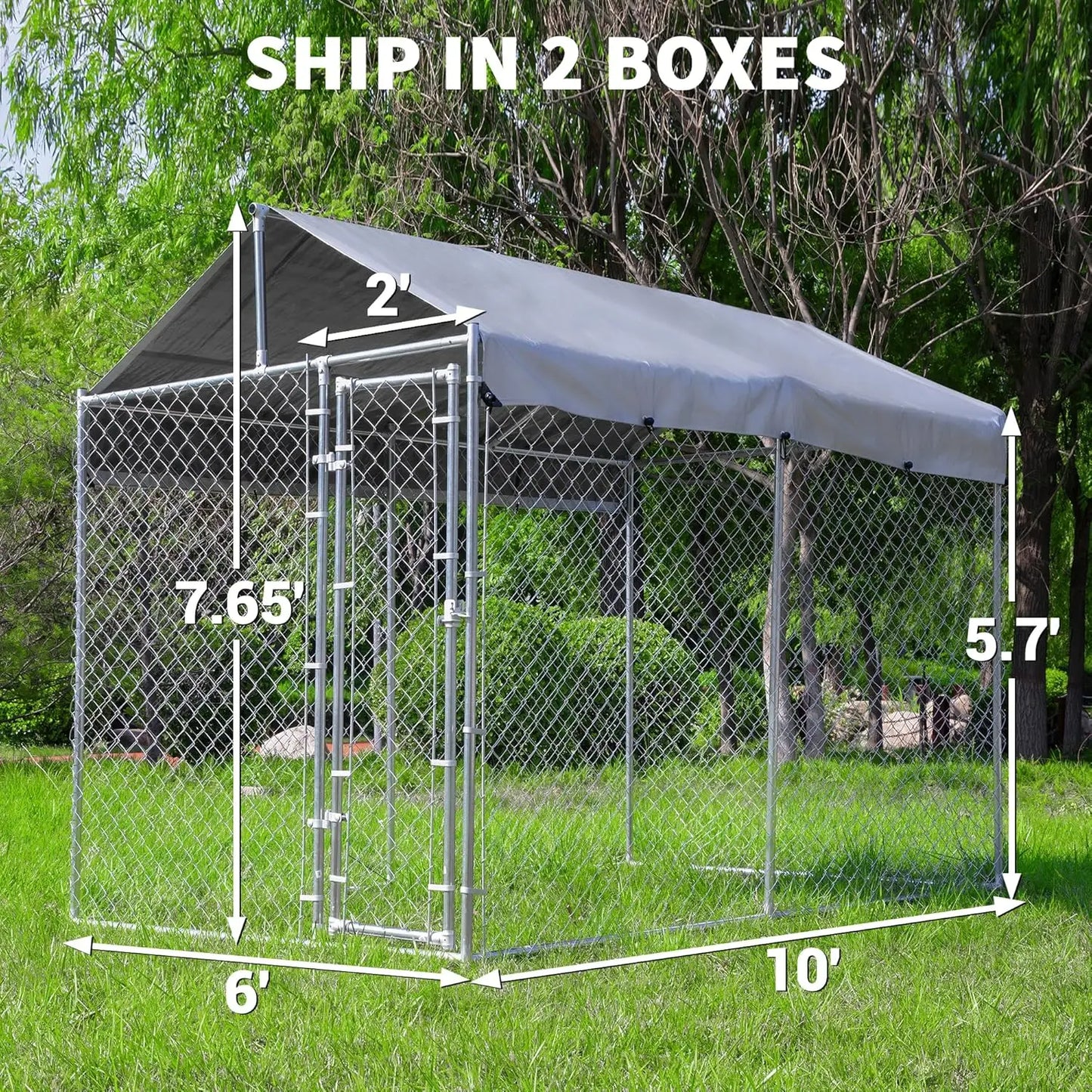 Extra Large Outdoor Dog Kennel