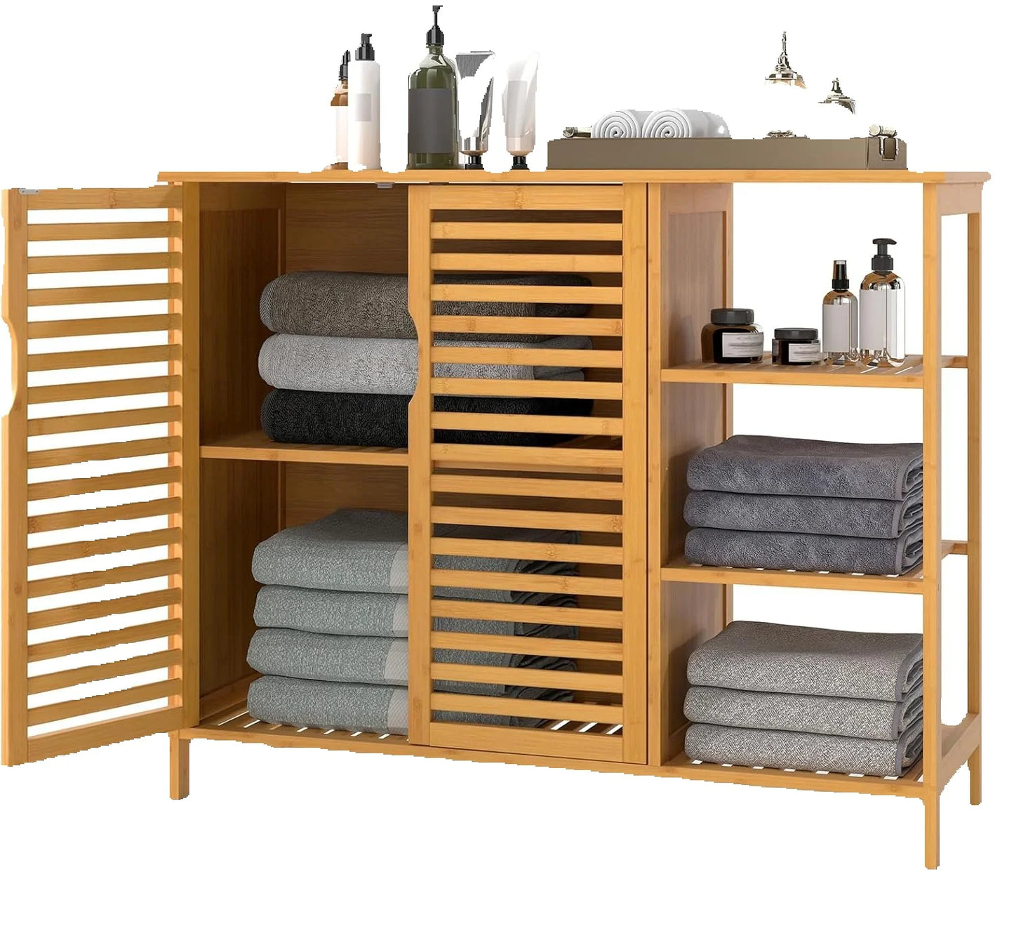 Bamboo Bathroom Cabinet