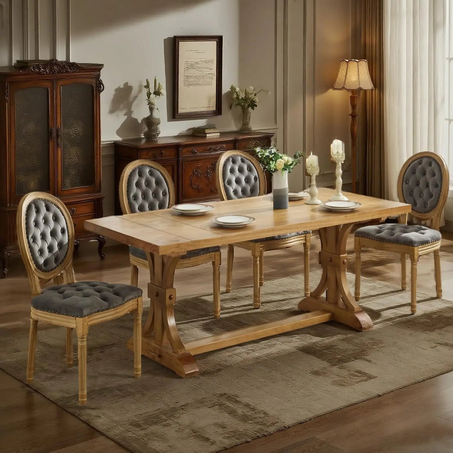 French Dining Chairs Set of 4