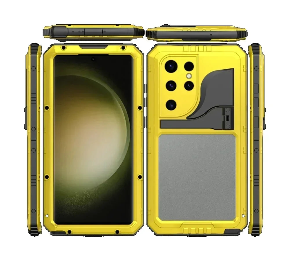 Samsung S24 S23 Ultra Waterproof Metal Phone Case