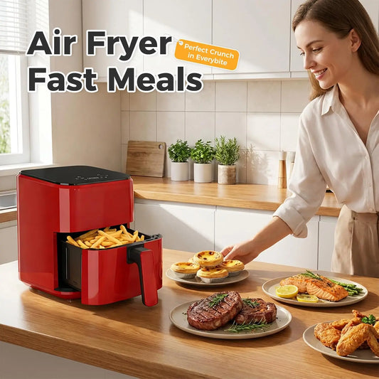 3QT Air Fryer Digital PP Touch Panel