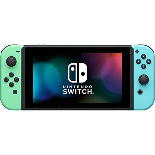 Nintendo Switch Animal Crossing Blue And Green