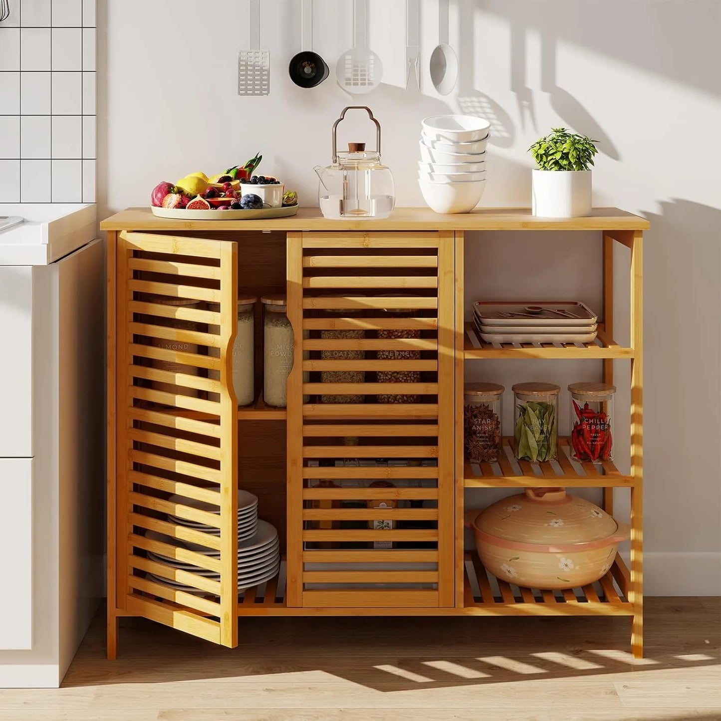 Bamboo Bathroom Cabinet