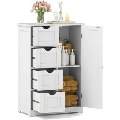 Bathroom Floor Cabinet Multifunctional Storage Cabinet