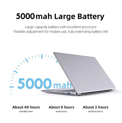 Windows 11 Pro Intel Atom 2025 Notebook