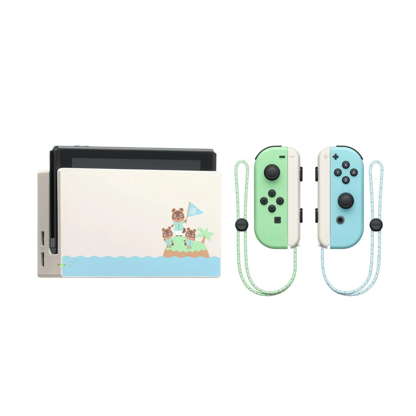 Nintendo Switch Animal Crossing Blue And Green