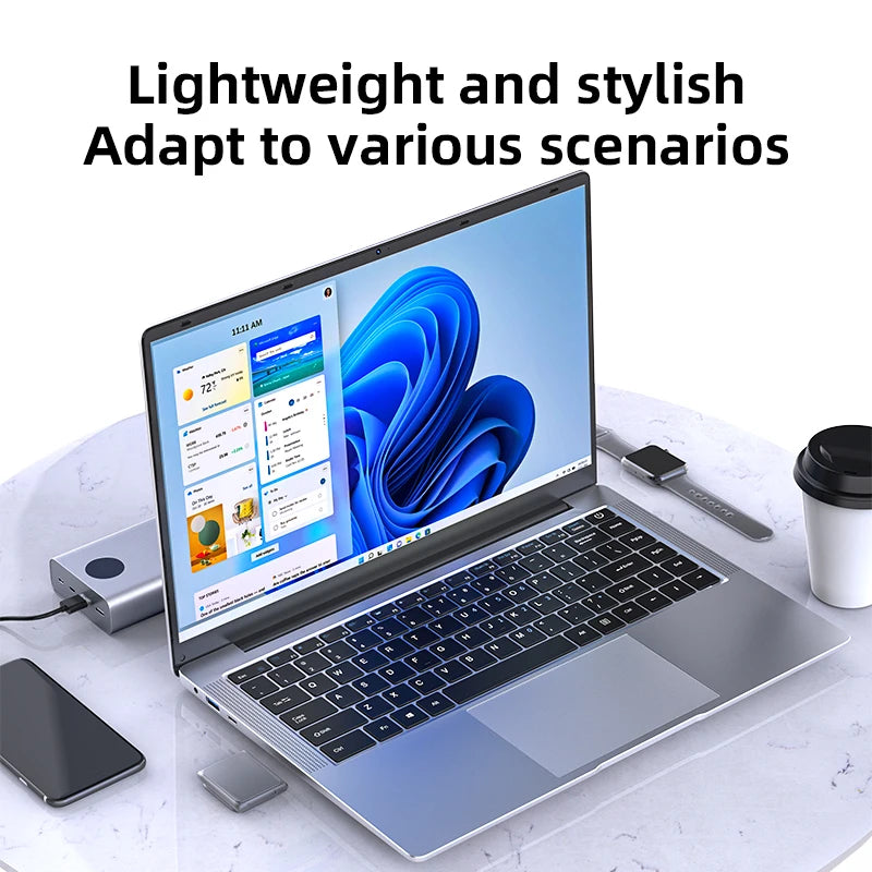 Windows 11 Pro Intel Atom 2025 Notebook