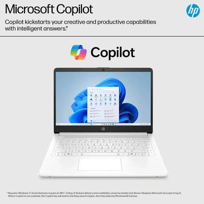 HP 14" Laptop, Intel Celeron N4500