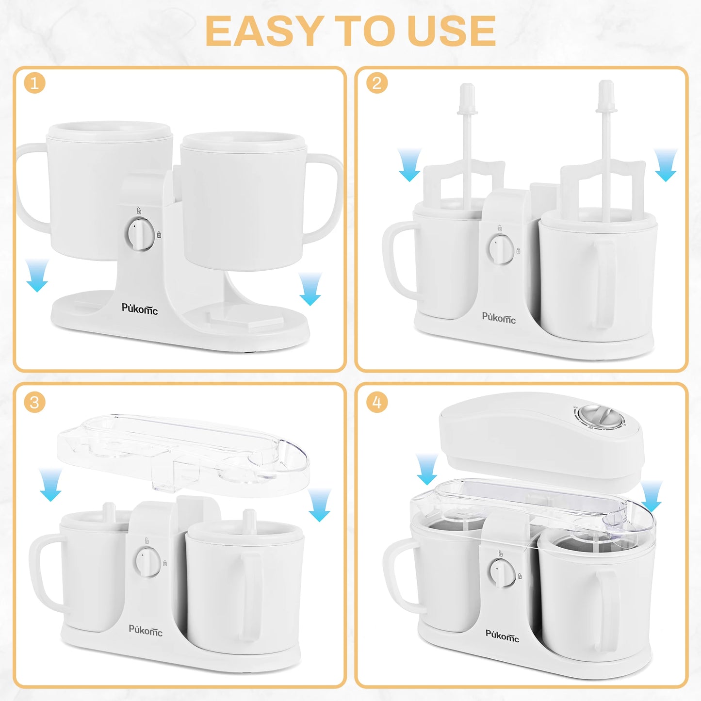 2-in-1 Ice Cream & Popsicle Maker