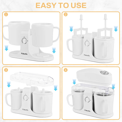 2-in-1 Ice Cream & Popsicle Maker