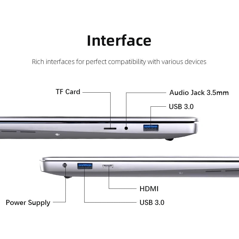 Windows 11 14.1 inch Laptop intel i7 7500U