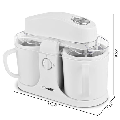 2-in-1 Ice Cream & Popsicle Maker