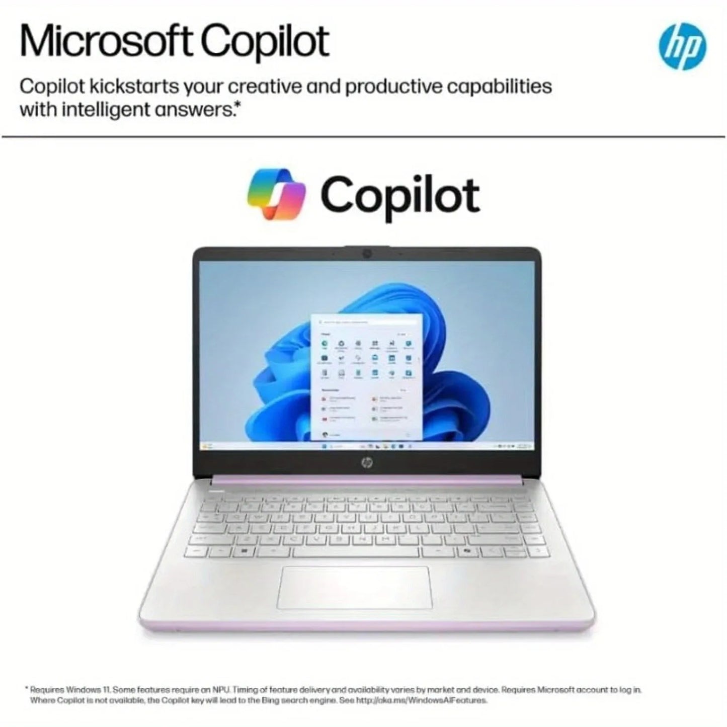 HP 14" HD Business Laptop, Intel Processor N150
