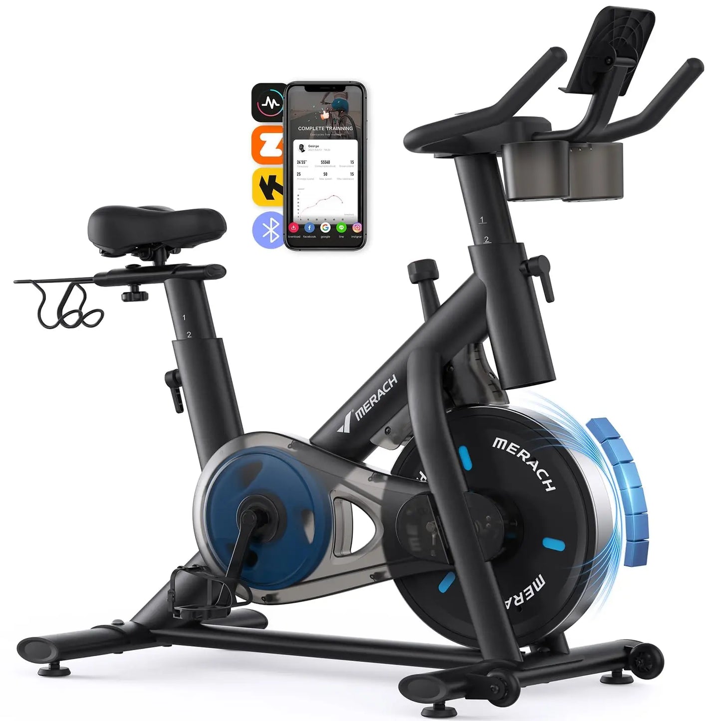MERACH Exercise Stationary Bike
