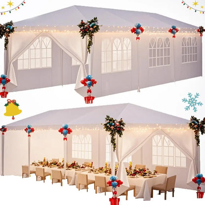 Party Tent Outdoor Canopy Tent with Removable Sidewall