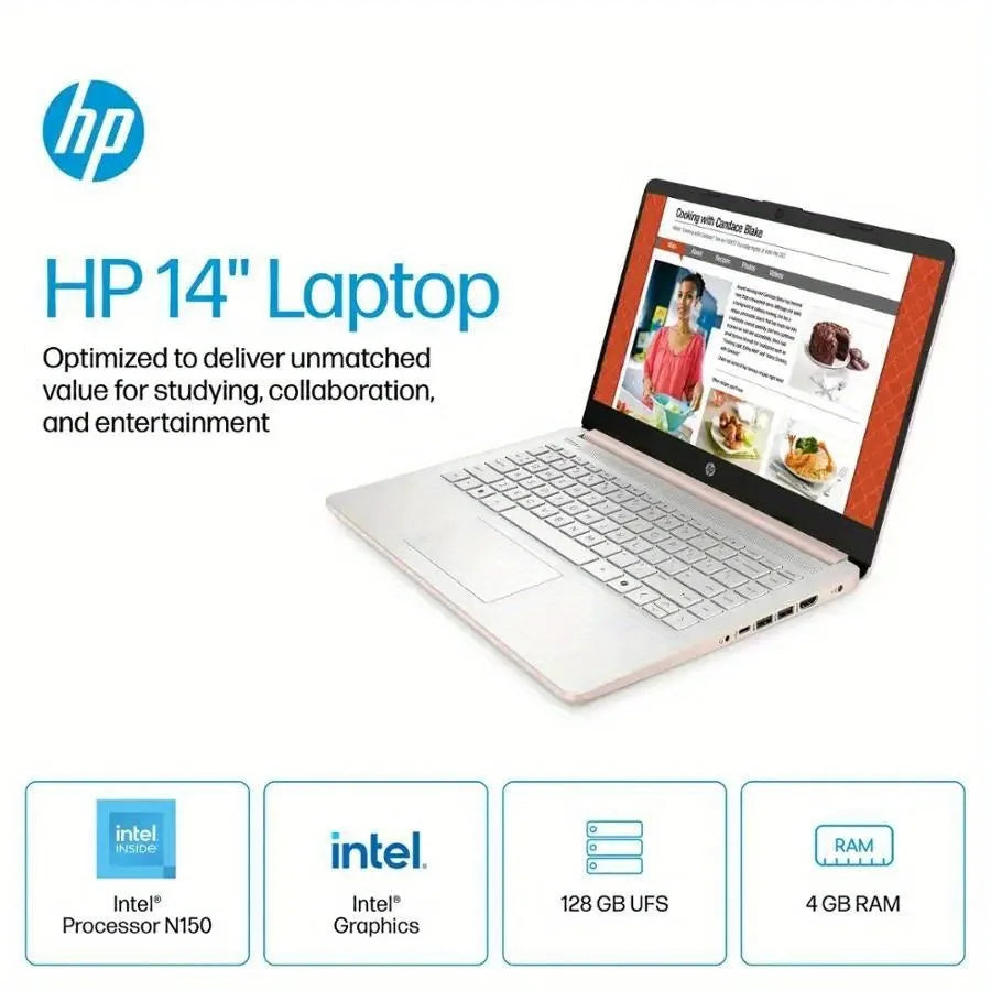 HP 14" HD Business Laptop, Intel  Processor