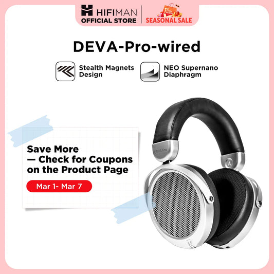 Deva-Pro Over-Magnetic Headphone -Wired Version