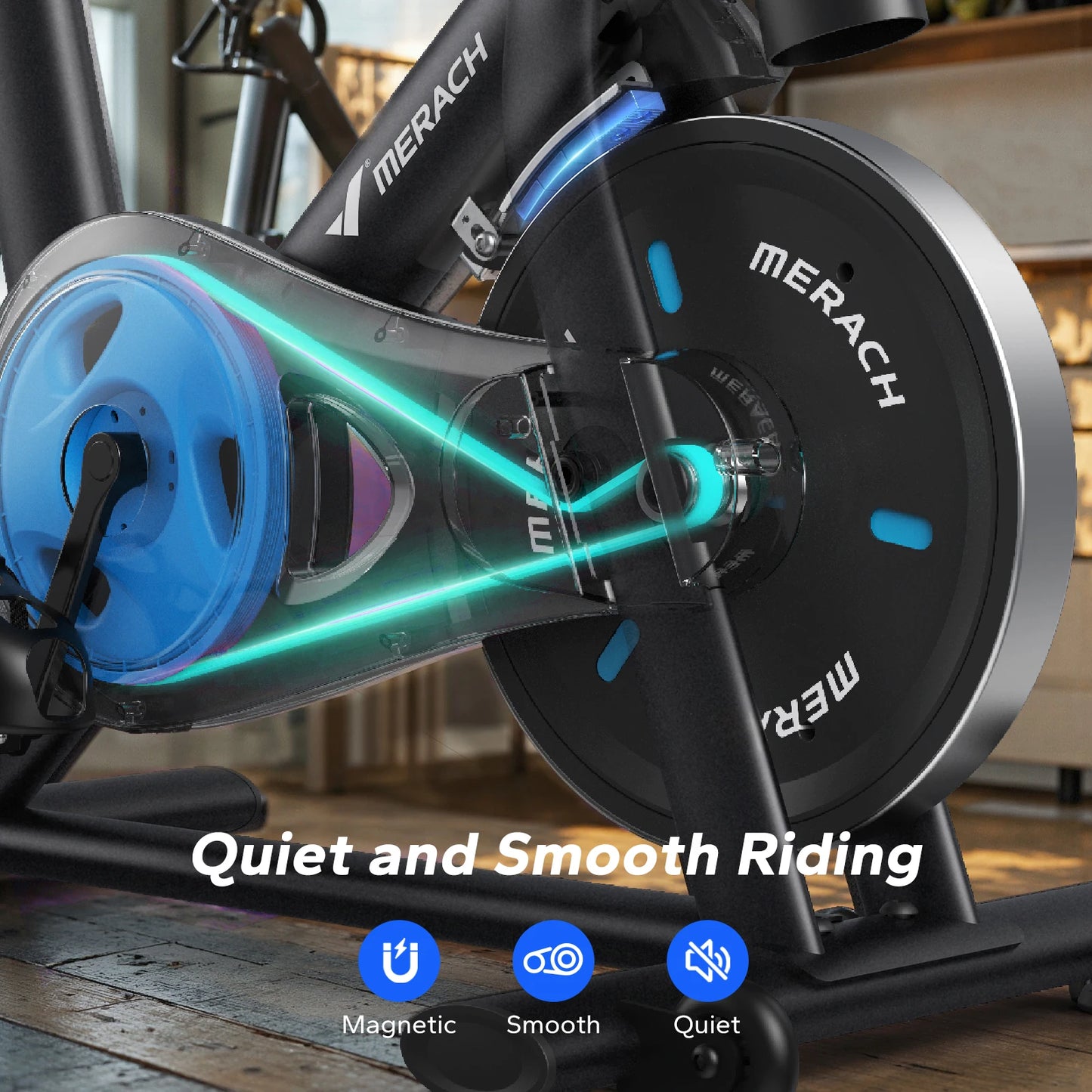 MERACH Exercise Stationary Bike