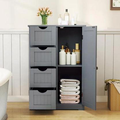 Bathroom Floor Cabinet Multifunctional Storage Cabinet