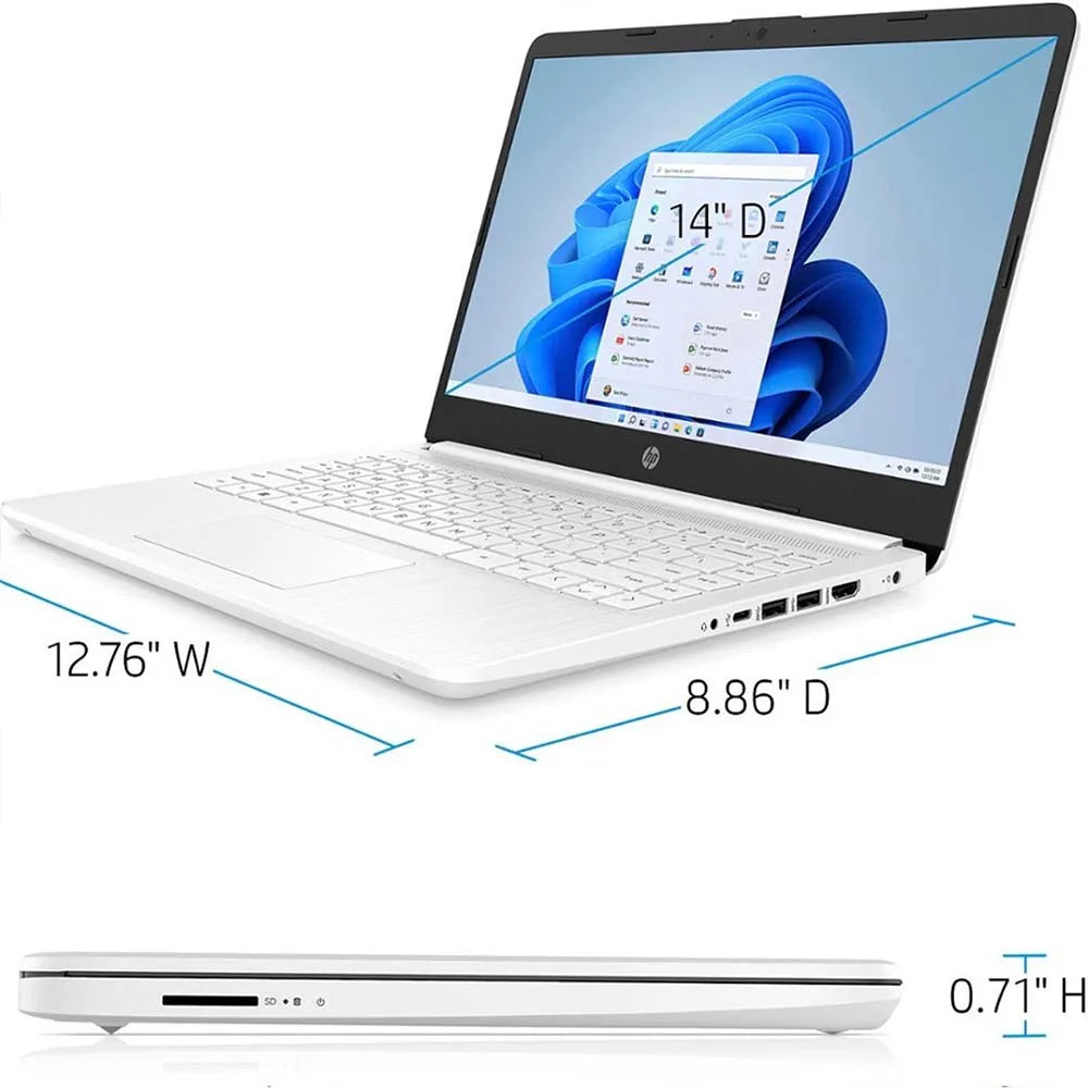 HP Slim 14Inch Business Laptop, Intel Celeron