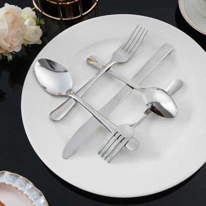 HANSMART 60Pcs Stainless Steel Flatware Set