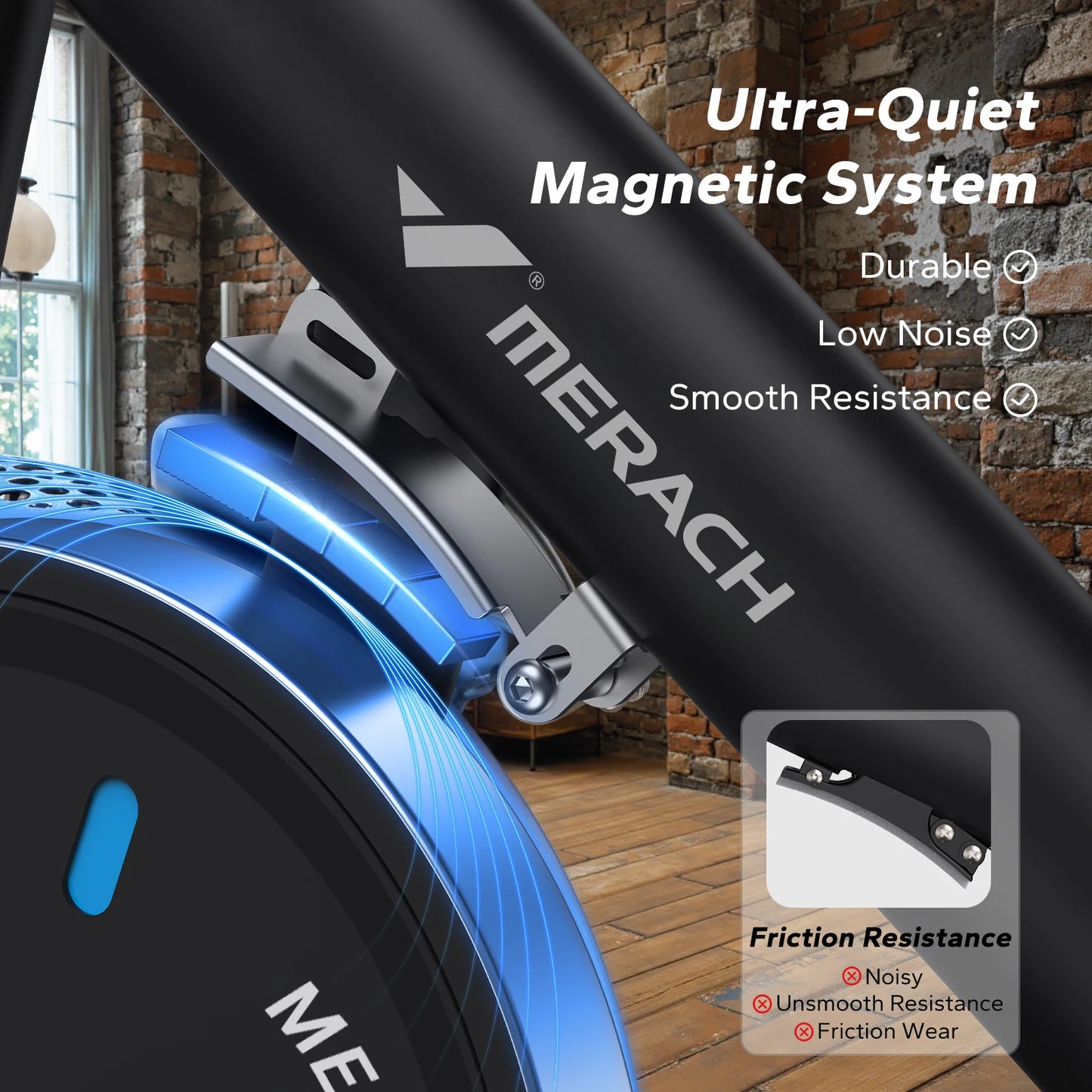 MERACH Exercise Stationary Bike