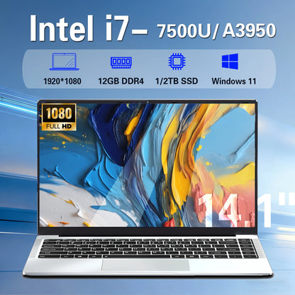 Windows 11 14.1 inch Laptop intel i7 7500U