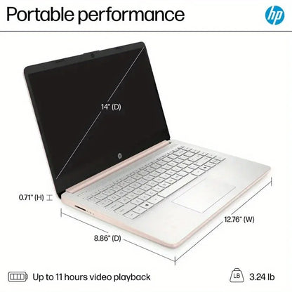 HP 14" HD Business Laptop, Intel  Processor