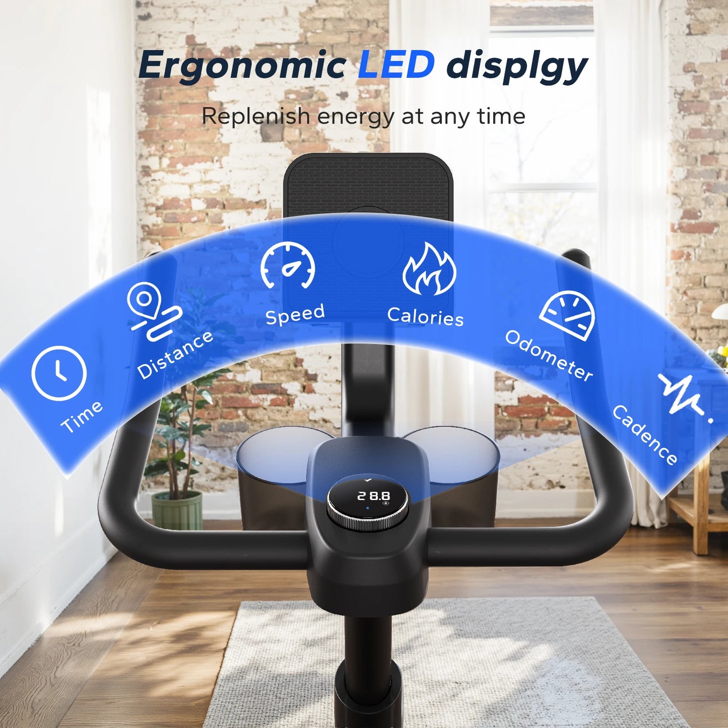 MERACH Exercise Stationary Bike