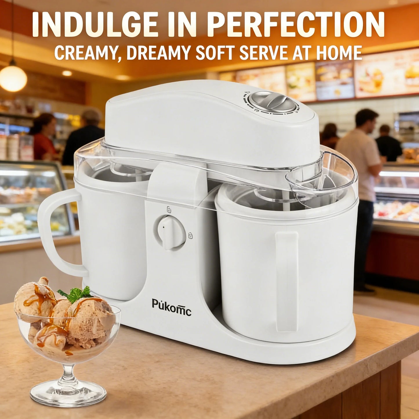 2-in-1 Ice Cream & Popsicle Maker