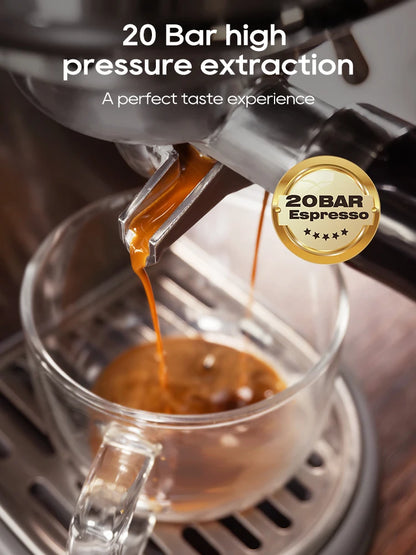 Espresso Coffee Machine Temperature Adjustable Cold Hot