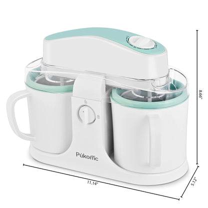 2-in-1 Ice Cream & Popsicle Maker