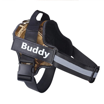Dog Harness  Vest ID Custom Patch