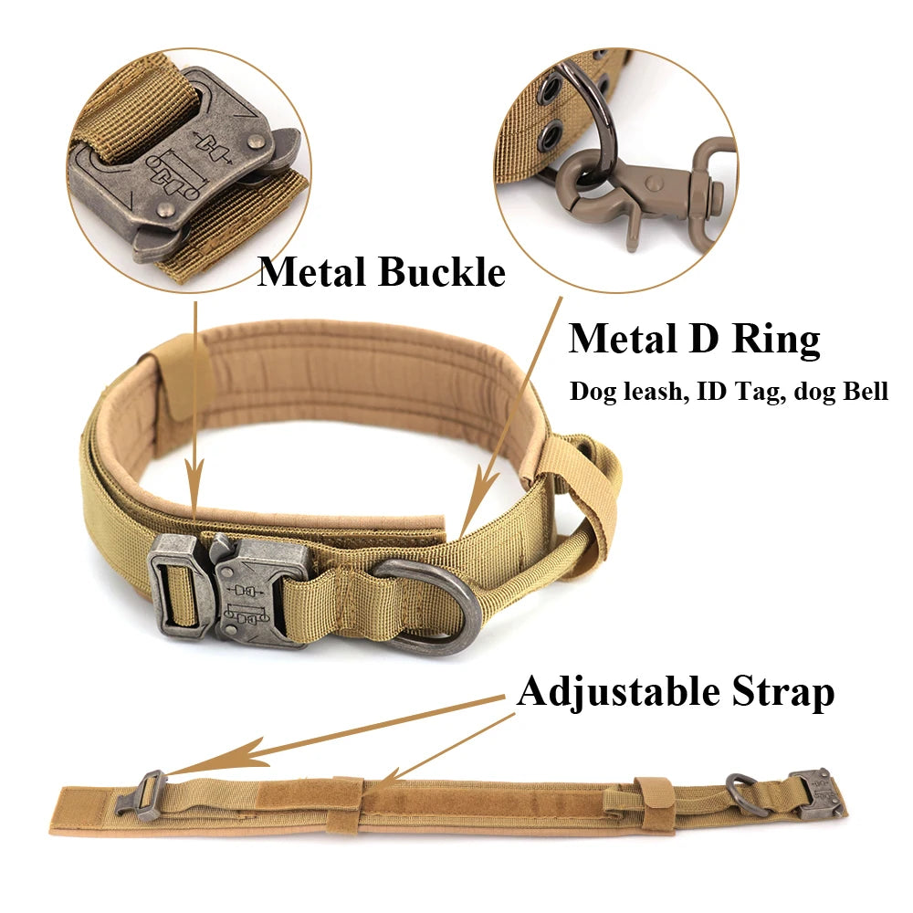 Dog Training Collar Adjustable Tactical