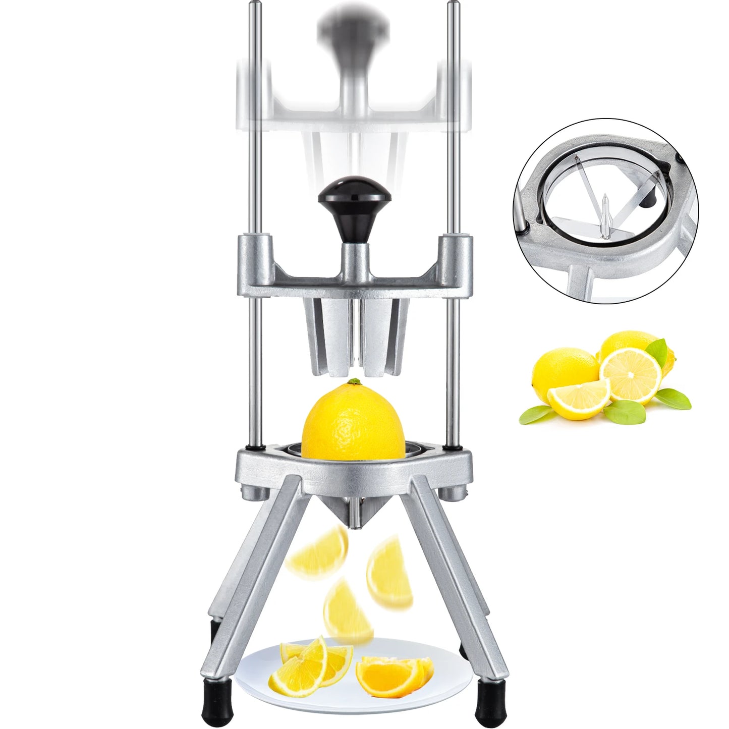 4/6/8-Section Lemon Wedge Slicer Chopper