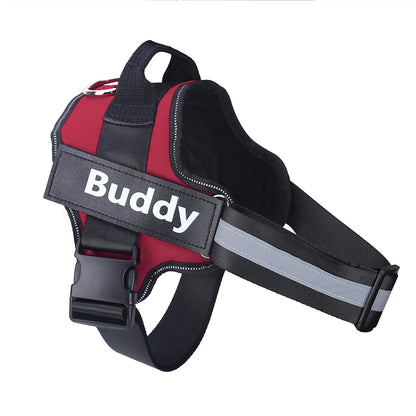 Dog Harness  Vest ID Custom Patch
