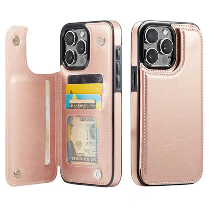 Leather Wallet Card Holder Case  iPhone  Pro Max