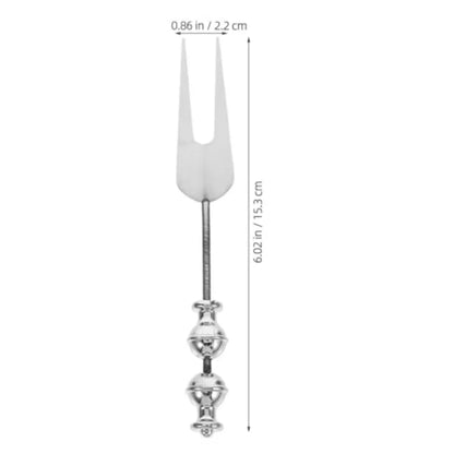 Beaded Fruit Fork 6.02 Inch Stainless Steel