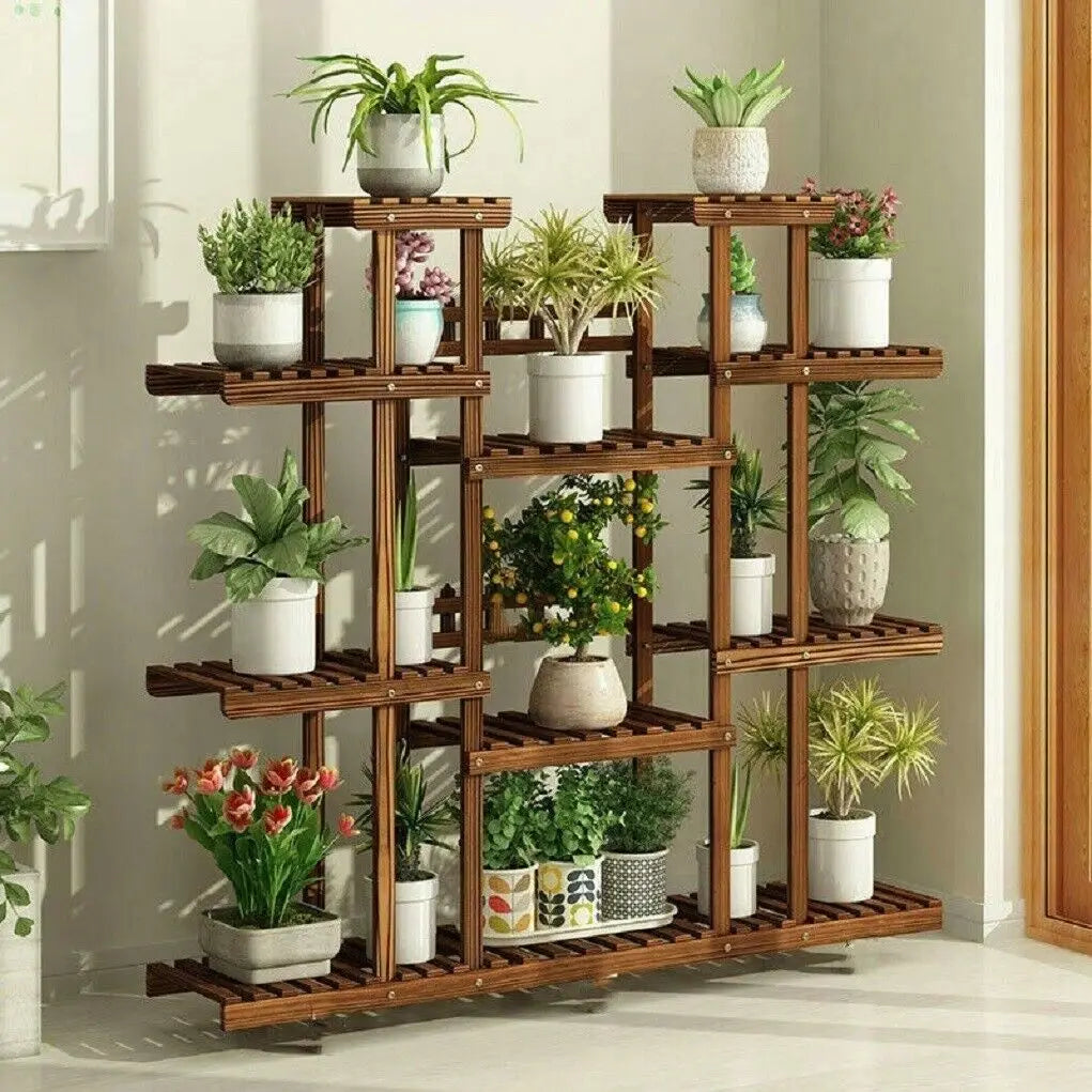 Wooden Plant Shelf