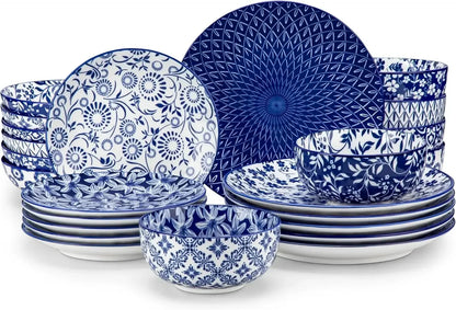 24 Pieces Dinnerware Set