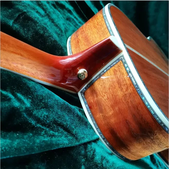 Custom OOO Full KOA Abalone Inlay Guitar