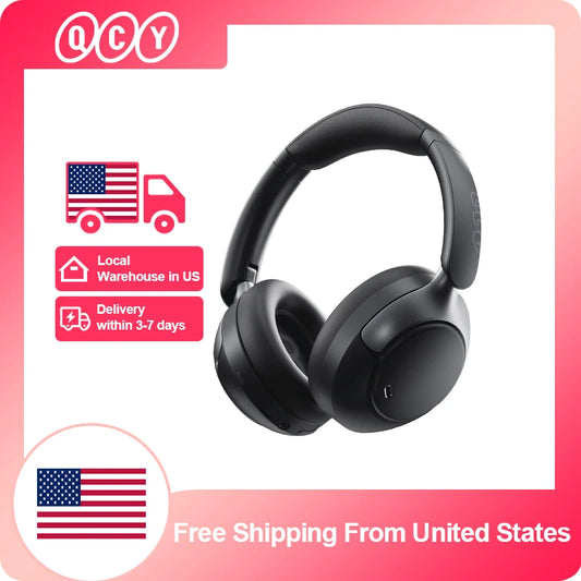 QCY H3 Pro ANC Wireless Headphone 50dB Noise Canceling