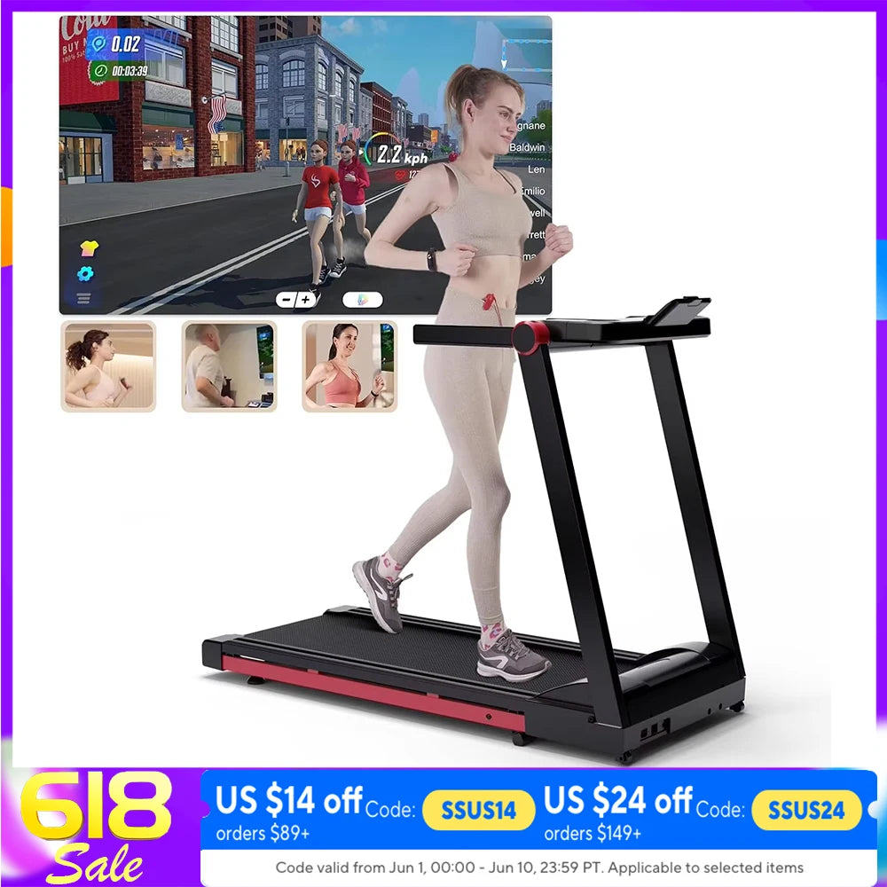3.5HP Foldable Treadmil